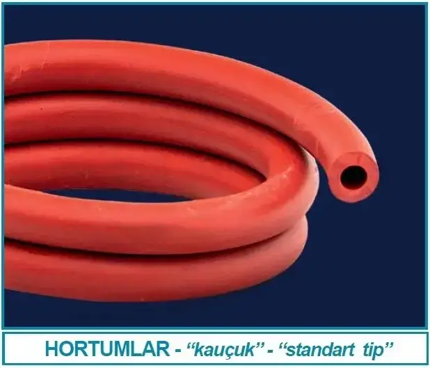 İsolab Hortum - Kauçuk - 6,0 mm iç çap - 9,0 mm dış çap 1 Metre