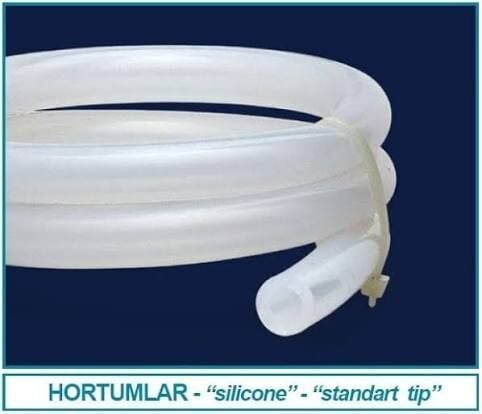 İsolab Hortum - Silikon - 4,0 mm iç çap - 7,0 mm dış çap 1 Metre