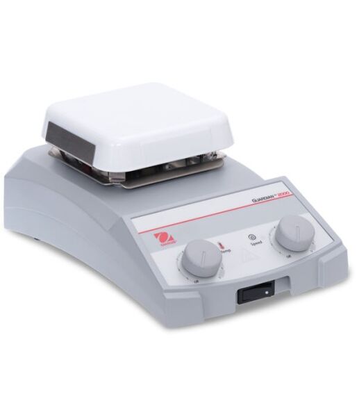 Ohaus e-G31HS04C Isıtıcılı Manyetik Karıştırıcı, 60-1600 rpm, 80-500°C, 15l, 10x10cm, Seramik, Dijital