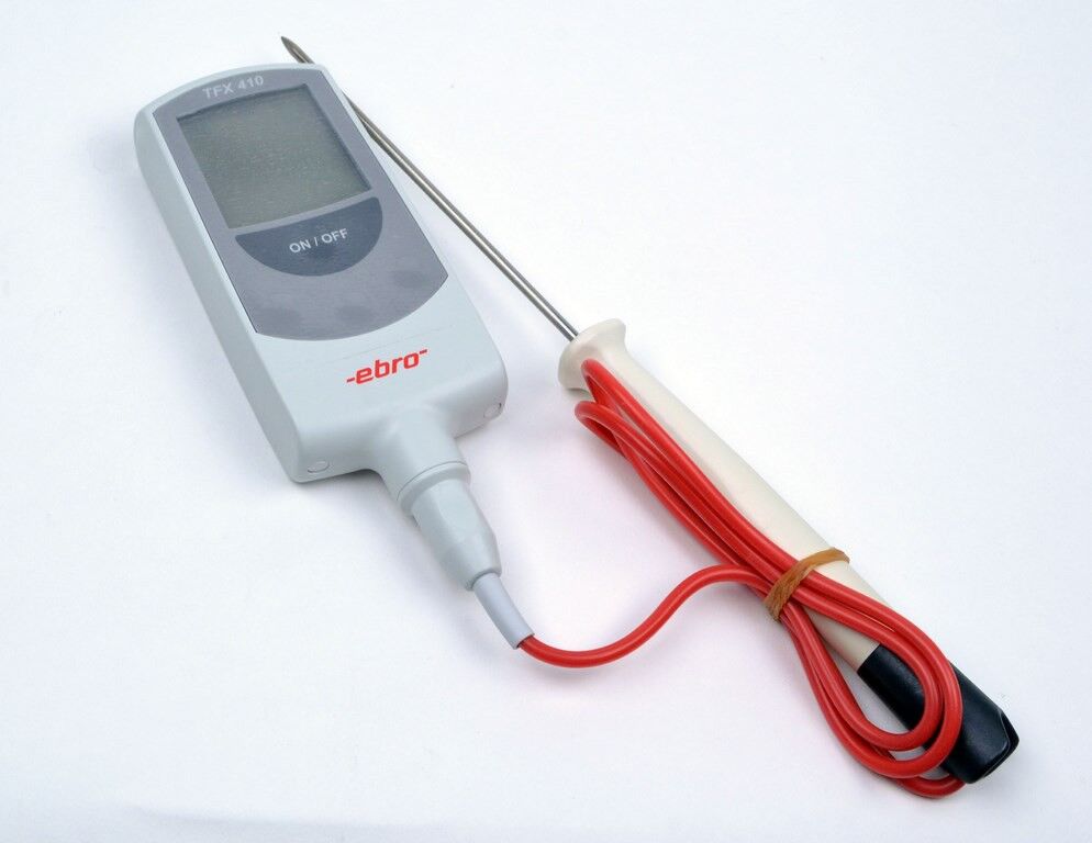 Ebro TFX 410 PT1000 Kablolu Problu (60 cm) Termometre  -50...+300 °C