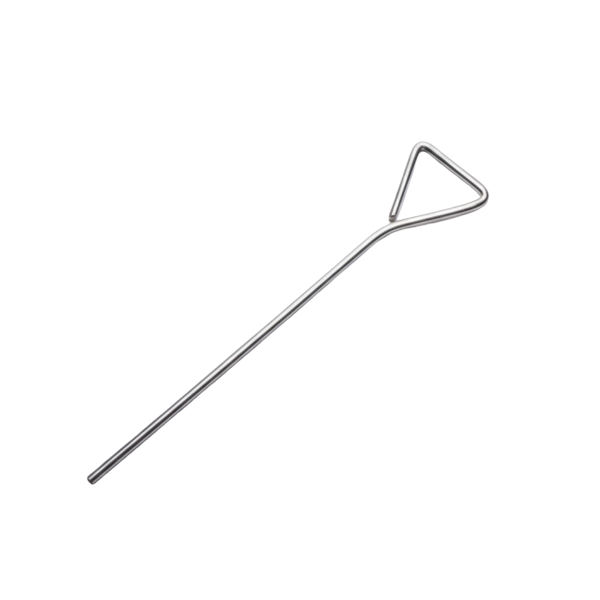 Drigalski Çubuğu (Spatülü) Sap Uzunluk: 16 cm + Üçgen Kenar: 5-5-5 cm