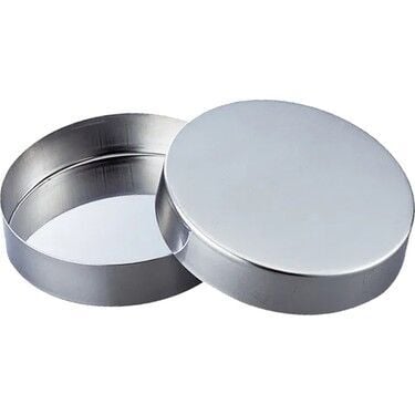 Petri Kabı Ø 10 cm Kapaklı - Paslanmaz Çelik