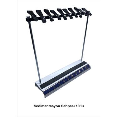 Sedimantasyon Sehpası 10’lu