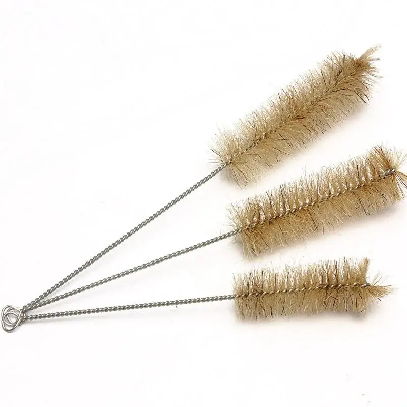 Tüp Fırçası Orta Boy Toplam: 26 cm, Fırça Uzunluk:10,5 cm, Ø 2 cm