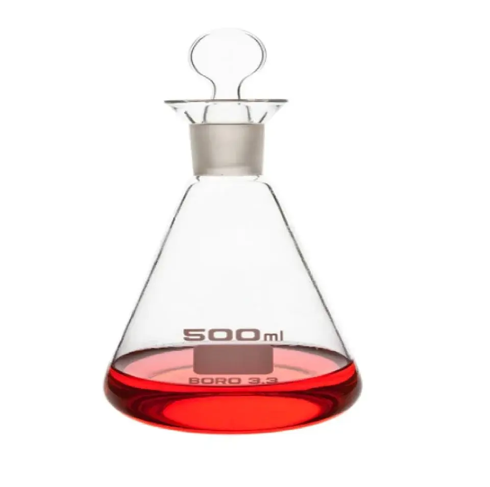 Borucam İyot Erleni Cam Kapaklı NS 19/26 100 ML