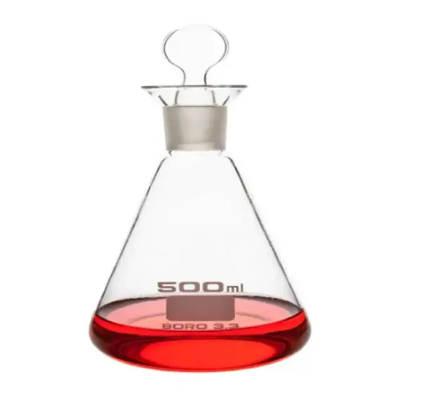 Borucam İyot Erleni Cam Kapaklı NS 29/32 250 ml