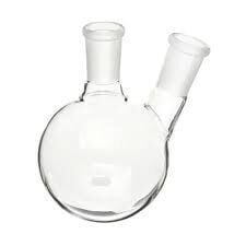 Balon Dibi Yuvarlak 2 Boyunlu Merkez Boyun NS:29/32 Paralel Boyun NS:29/32 2000 ML