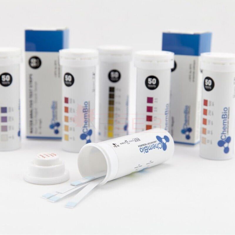 Chlorine-pH Test Strips 0-10 ppm 6,8-8,2 pH